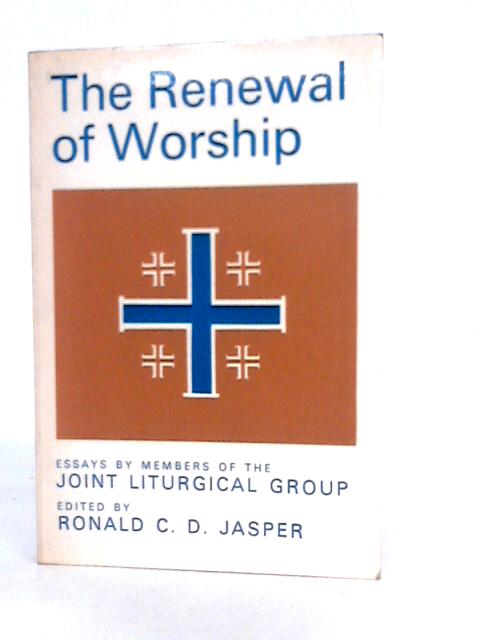 Renewal of Worship von R.C.D.Jasper (Edt.)