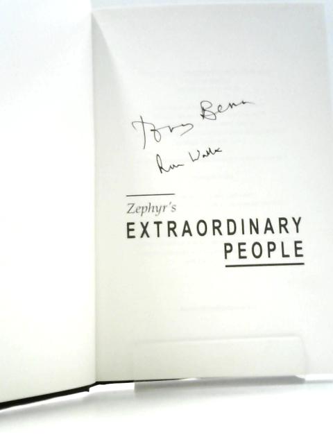 Zephyr's Extraordinary People By Ron Wallace Ed