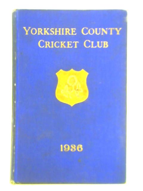 Yorkshire County Cricket Club: Forty-fourth Annual Report Season 1936 By Unstated