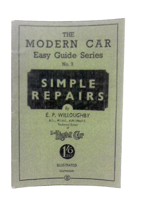 Simple Repairs No.3 By E.P.Willoughby