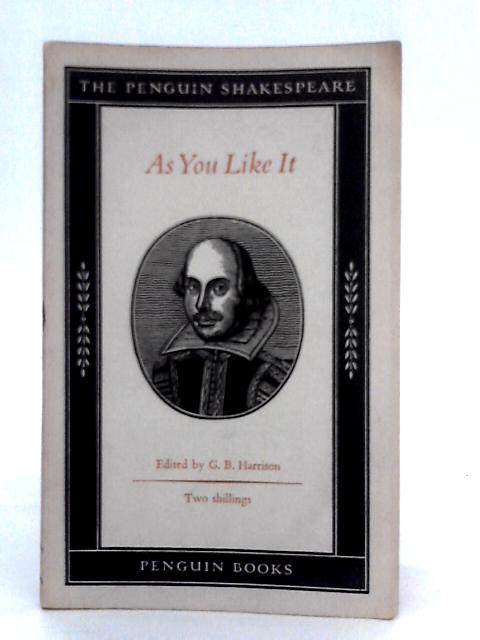 As You Like It By William Shakespeare