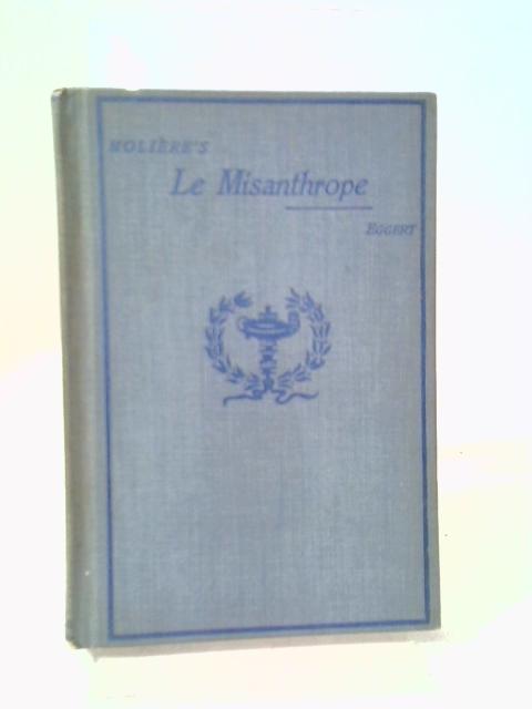 Le Misanthrope (Heath's Modern Language Series) By Moliere
