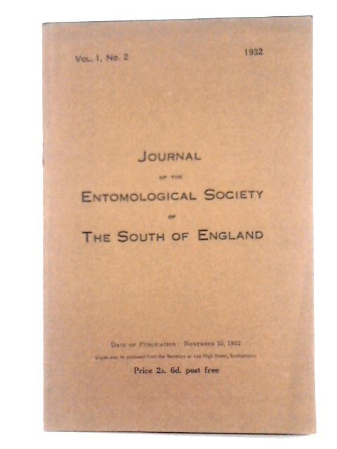 Journal of the Entomological Society of the South of England, Volume I No. 2 par Various