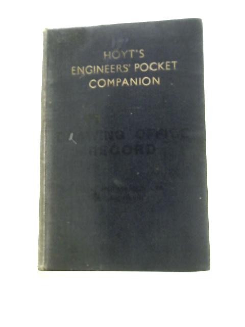 Hoyt's Engineers' Pocket Companion By A W Jenner (Ed.)