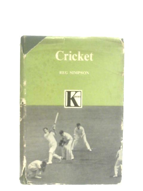 Cricket By R. T. Simpson