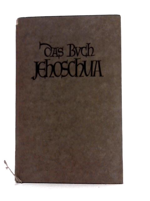 Das Buch Jehoschua By Martin Buber