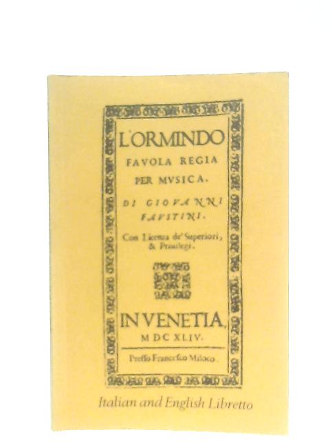 L'Ormindo von Raymond Leppard