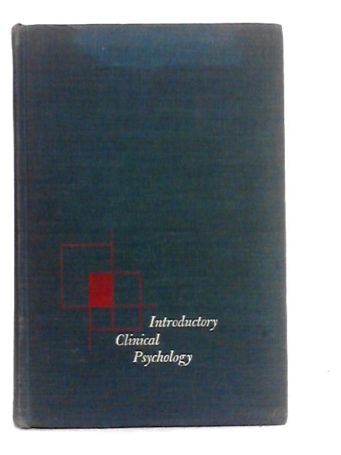 Introductory Clinical Psychology By Sol L.Garfield
