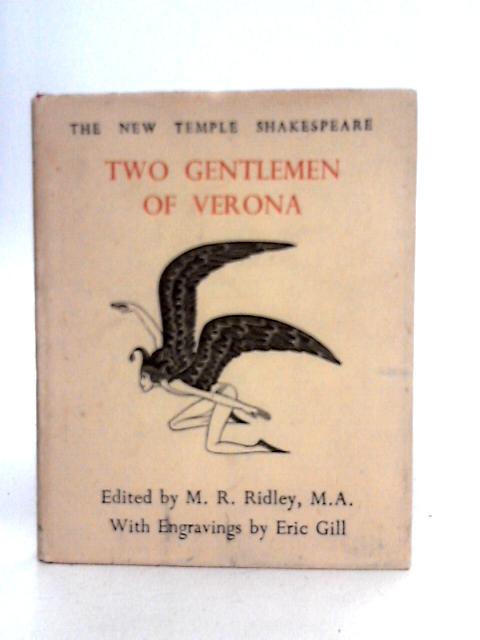 The Two Gentleman of Verona By William Shakespeare