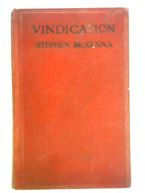 Vindication By S. McKenna