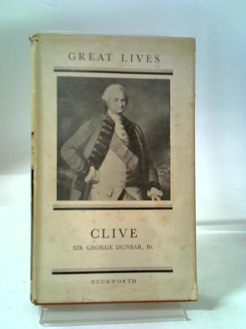 Clive By Sir Clivev Dunbar