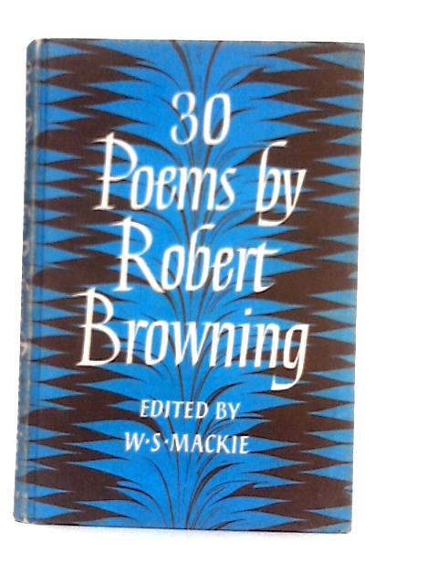 Thirty Poems von Robert Browning