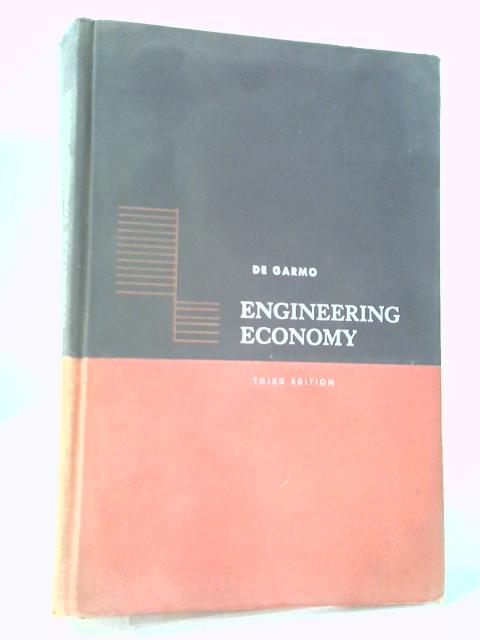 Engineering Economy von E. Paul De Garmo