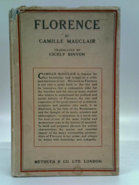 Florence By Camille Mauclair