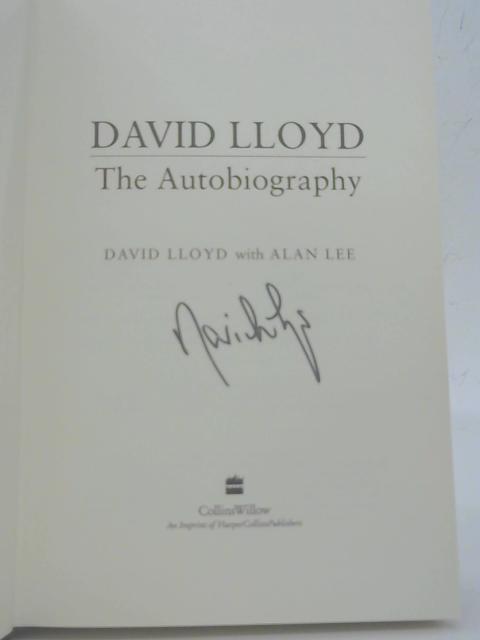 David Lloyd: The Autobiography: Anything but Murder By David Lloyd