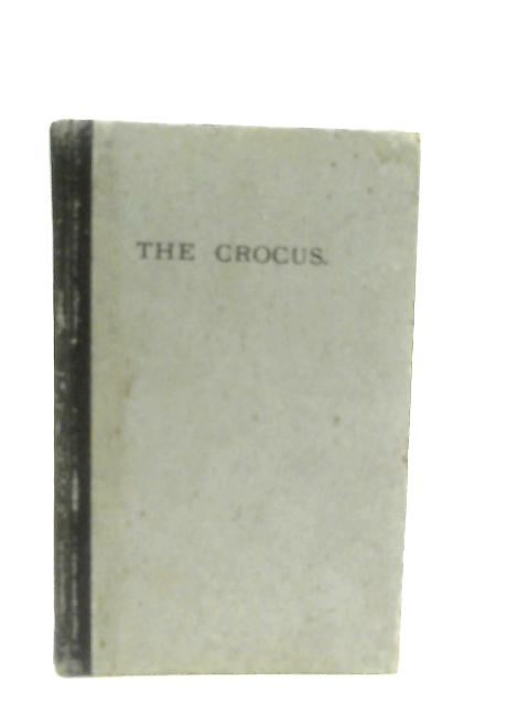 The Crocus Containing Original Poems For Young People By J. E. M.