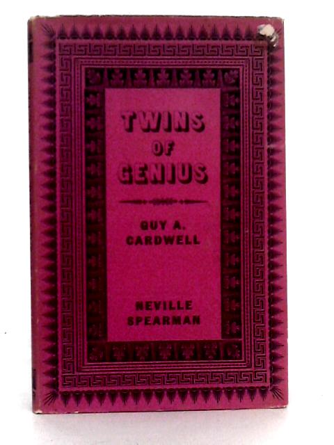 Twins of Genius von Guy A. Cardwell