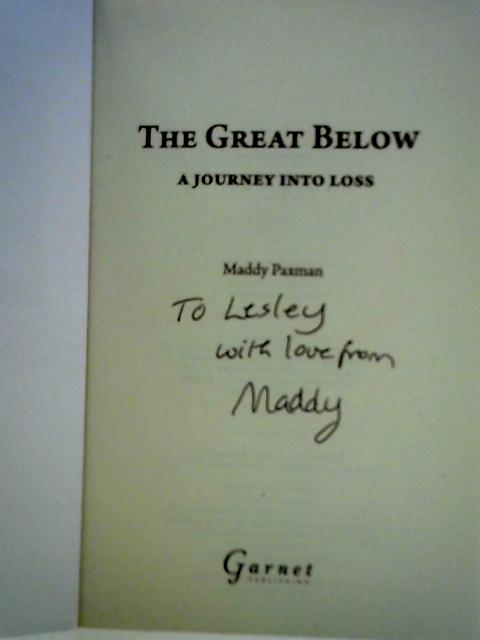 The Great Below: A Journey Into Loss By Maddy Paxman