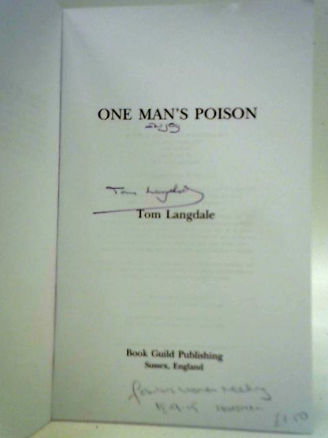 One Man's Poison By Tom Langdale