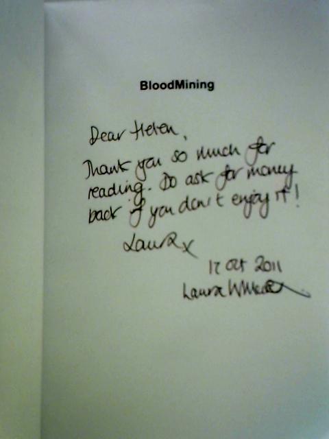 BloodMining By Laura Wilkinson