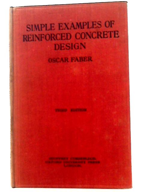Simple Examples of Reinforced Concrete Design - By Oscar Faber