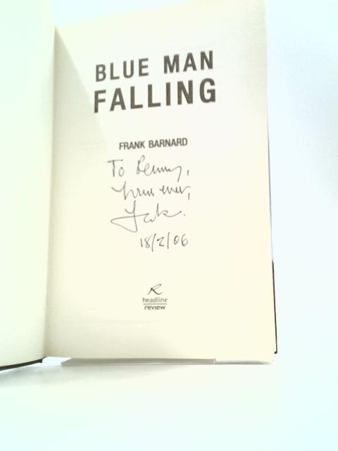 Blue Man Falling von Frank Barnard