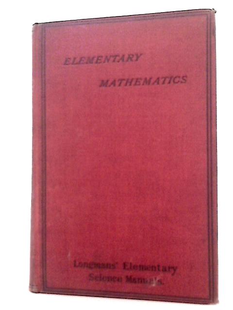 Elementary Mathematics von Longmans