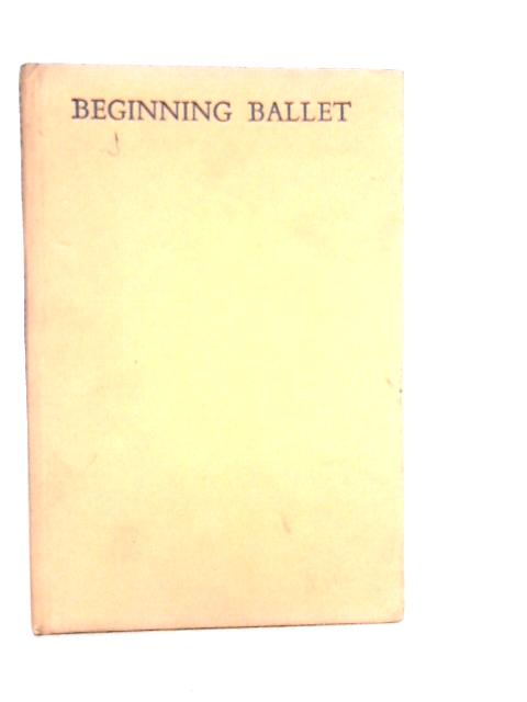 Beginning Ballet By Celia Sparger