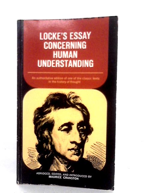 Essay Concerning Human Understanding By John Locke