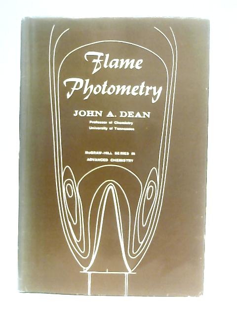 Flame Photometry By John A Dean