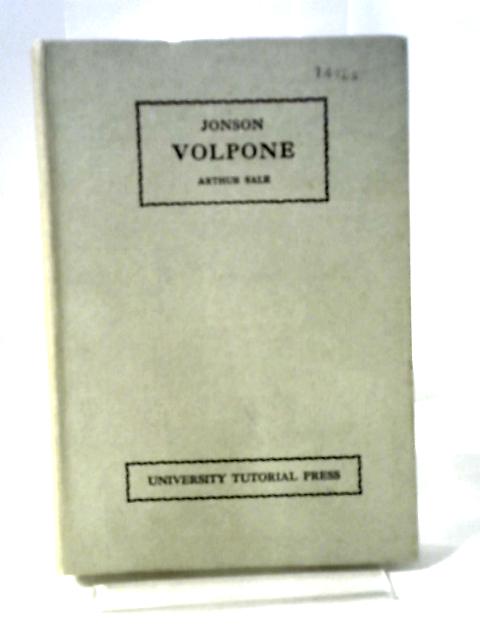 Volpone Or The Foxe By Ben Jonson