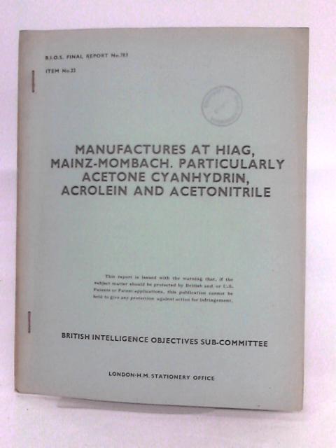 Manufactures At Hiag, Mainz-Mombach von M. A. Matthews