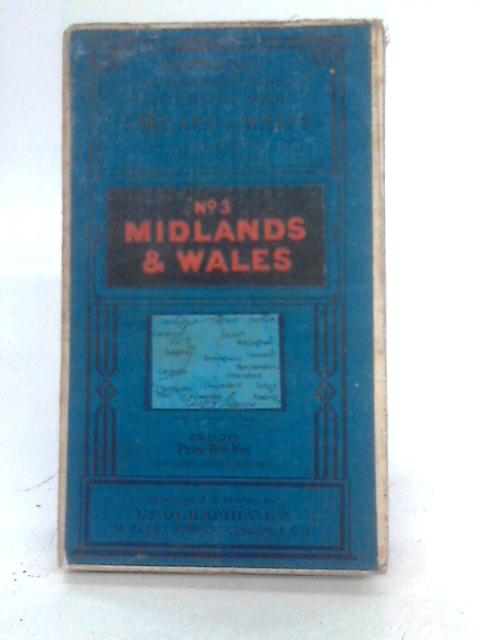 Numbered Road Touring Map of England & Wales: No. 3 Midlands & Wales