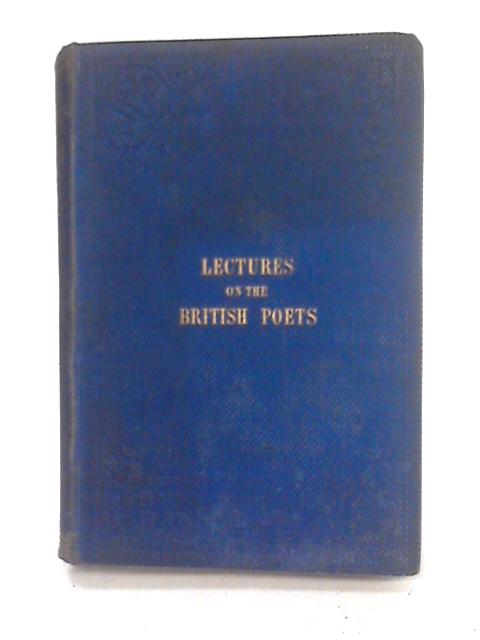 Lectures on The British Poets By Henry Reed