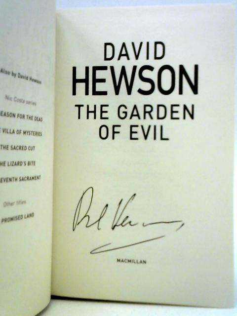 The Garden of Evil By David Hewson