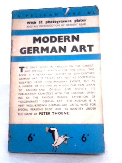 Modern German Art von Peter Thoene