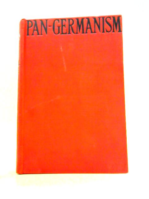 Pan-Germanism By Roland Greene Usher