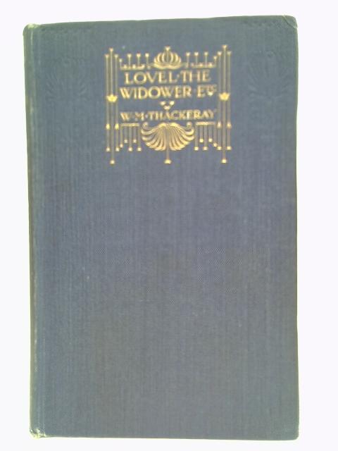 Lovel the Widower By William Makepeace Thackeray