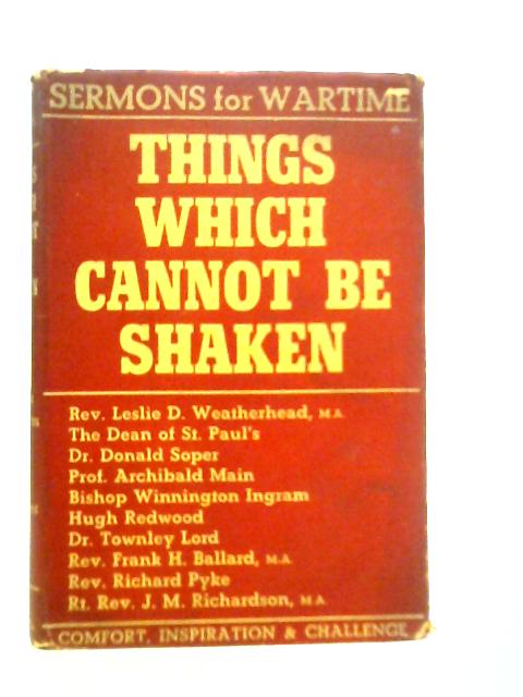 Things Which Cannot be Shaken By Various