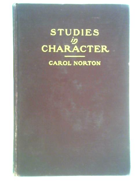 Studies in Character von Carol Norton