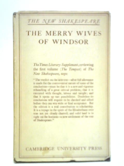 The Merry Wives of Windsor By William Shakespeare
