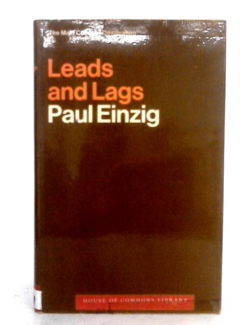 Leads and Lags von Paul Einzig