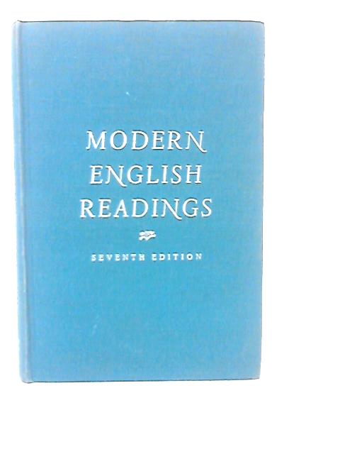 Modern English Reading Seventh Edition By R S Loomis (Ed)