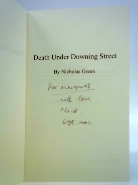 Death Under Downing Street By Nicholas Green