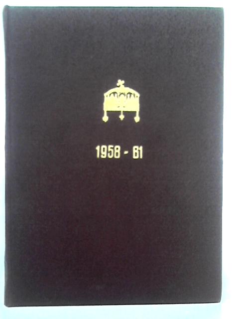 Adeliges Jahrbuch 1958 - 61. Jahrgang XXXVI-XXXIX. Nemesi Évkönyv By Ziktan v. Barcsay-Amant