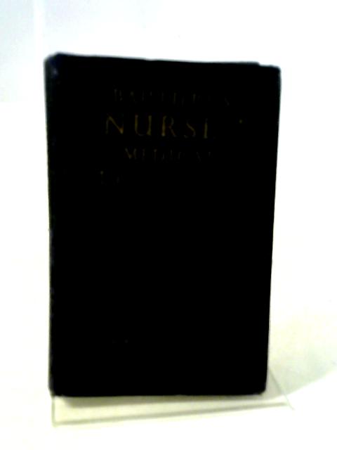Bailliere's Nurses' Medical Dictionary By Margaret Hitch