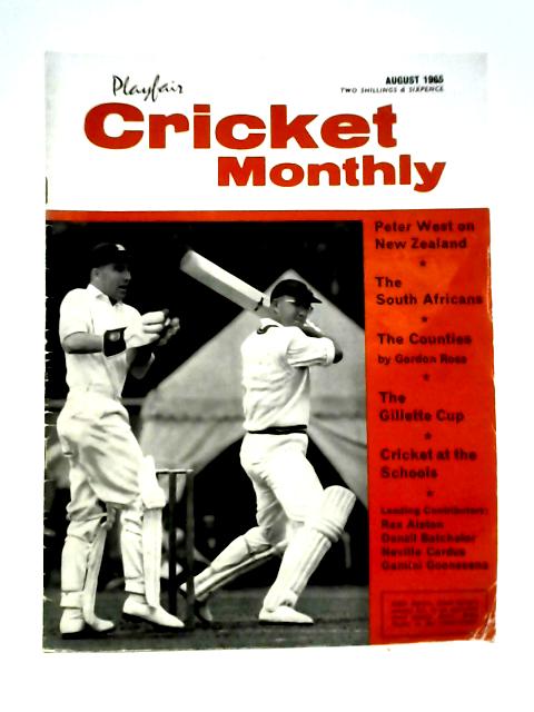 Cricket Monthly August 1965 VOl,4. NO.4 By Various