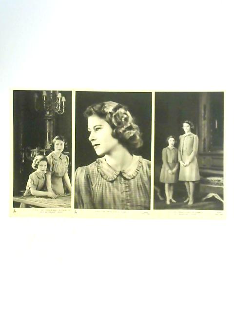 Set of Three Photographic Postcards of Princess Elizabeth with Princess Margaret, Countess of Snowdon By Unstated