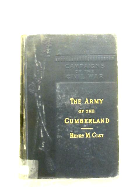 The Army Of Cumberland By Henry M Cist