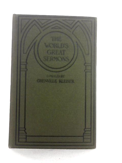 The World's Great Sermons Volume X- Gore to Jowett von G.Kleiser